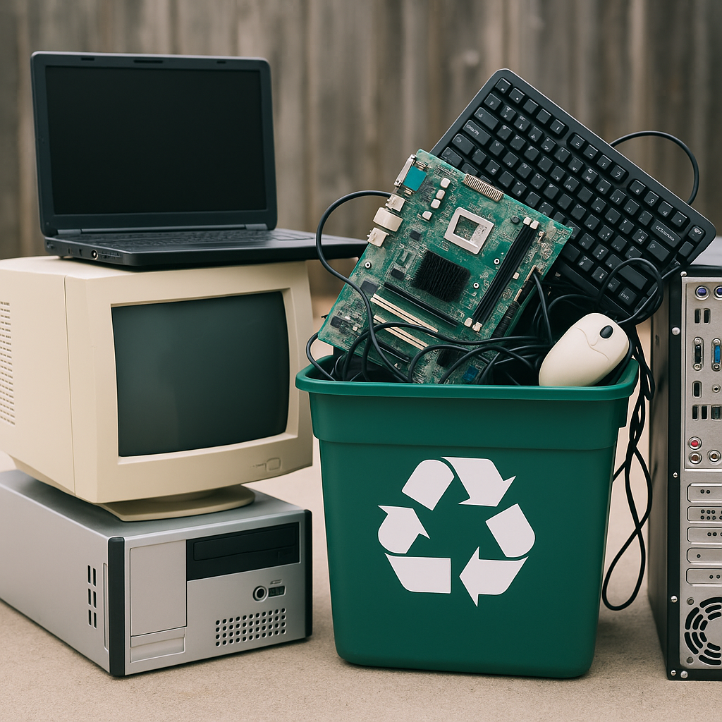 Recyclage matériel informatique – Lévis