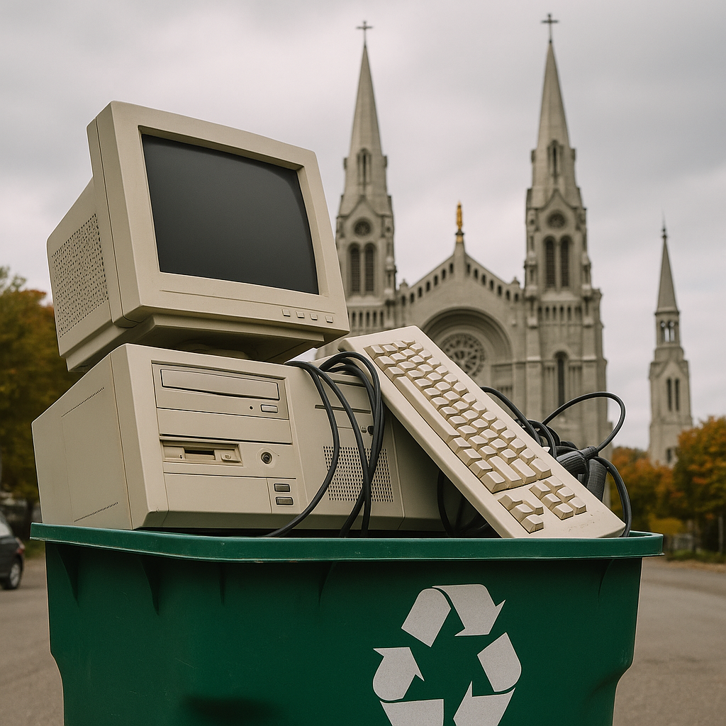 Recyclage ordinateur – Sainte-Anne-de-Beaupré