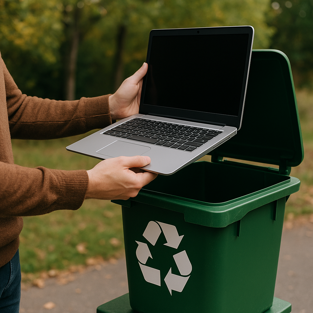 Recyclage ordinateur portable – Wendake