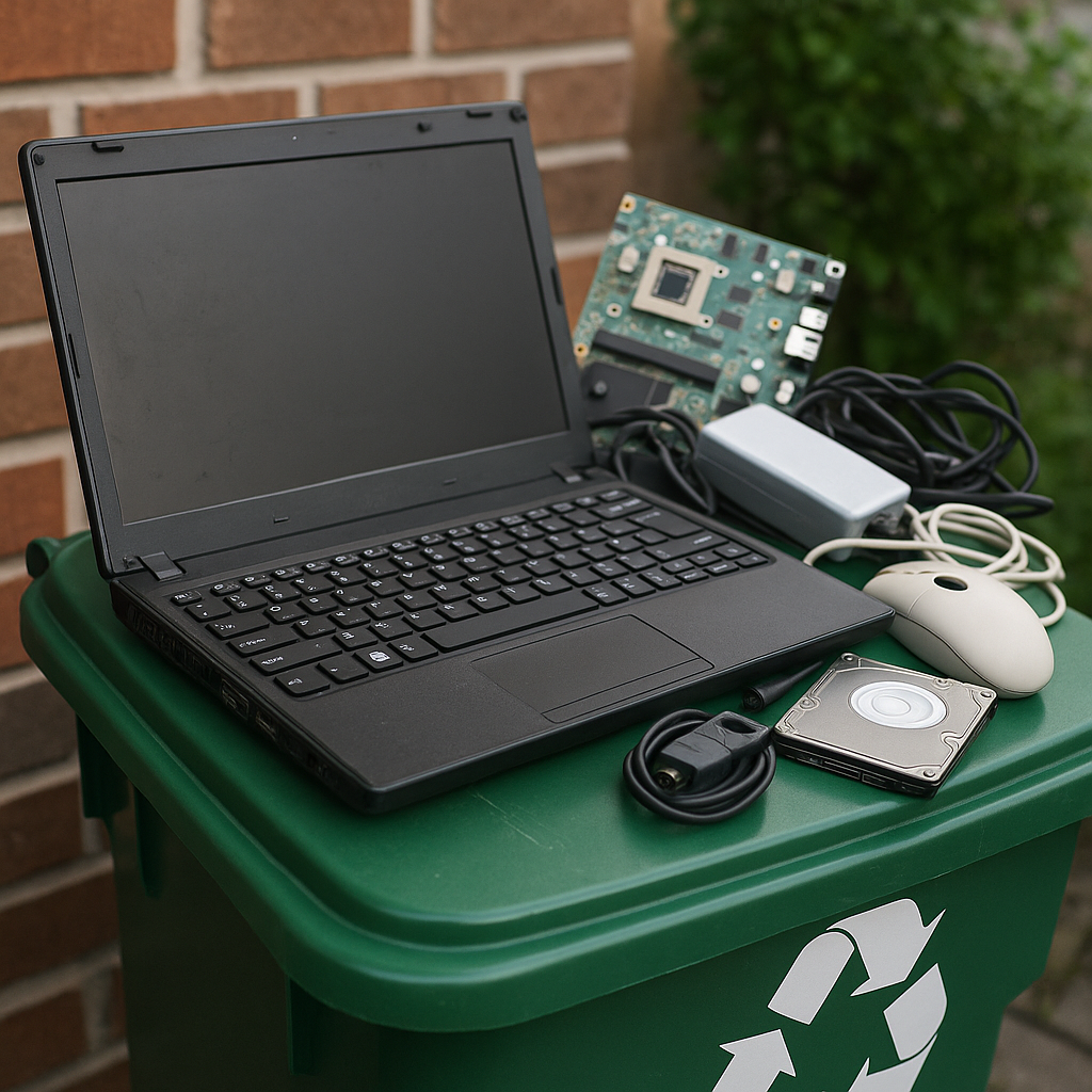 Recyclage ordinateur portable – Lévis