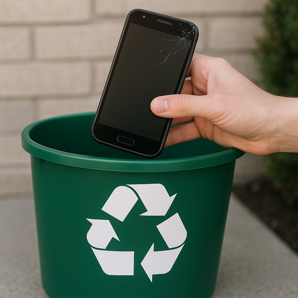 Recyclage smartphone – Lévis