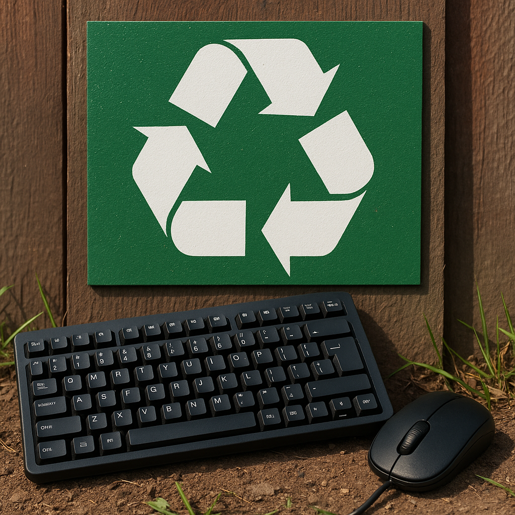 Recyclage clavier souris – Wendake