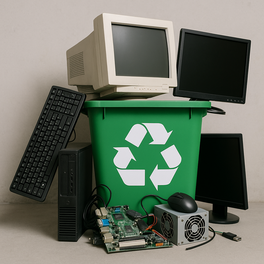 Recyclage matériel informatique – Charlesbourg