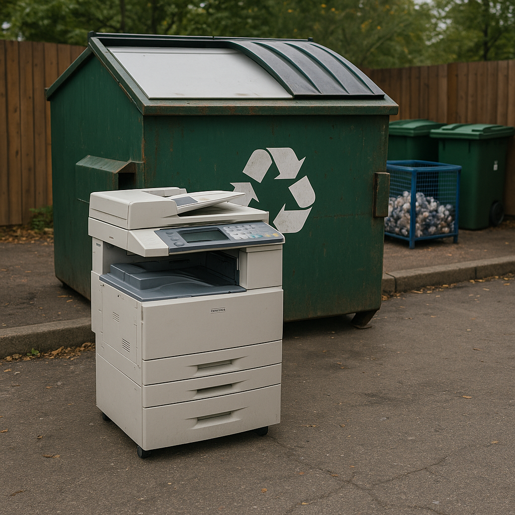 Recyclage photocopieur – Wendake