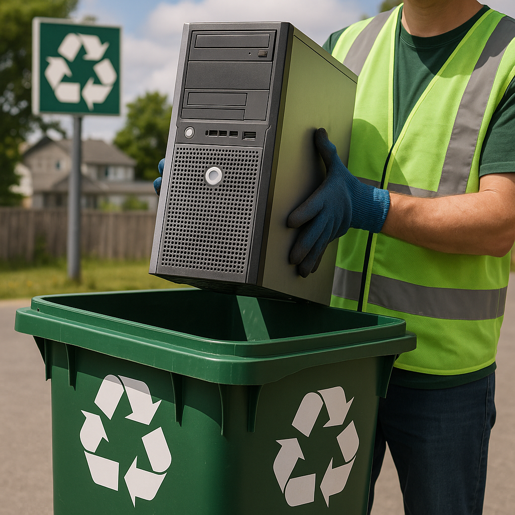 Recyclage serveur informatique – Charlesbourg