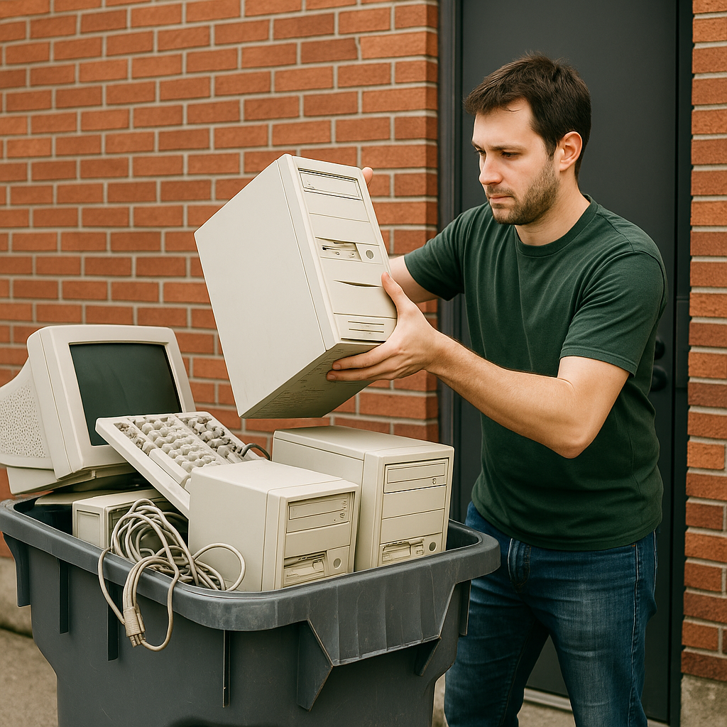 Récupération matériel informatique – Charlesbourg